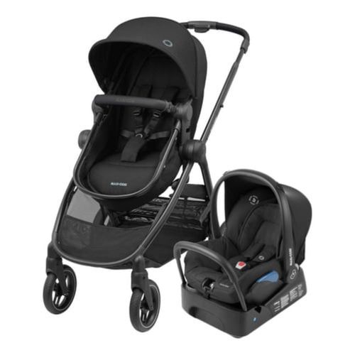 Carrinho de Bebê com Bebê Conforto Travel System Anna³ Trio Maxi-Cosi Essential Black Carrinho de Bebê com Bebê Conforto Travel System Anna³ Trio Maxi-Cosi Essential Black