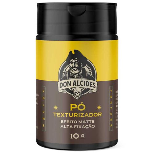 Pomada em Pó Texturizador Efeito Matte Alta Fixação Lemon Bone 10g Don Alcides Pomada em Pó Texturizador Efeito Matte Alta Fixação Lemon Bone 10g Don Alcides