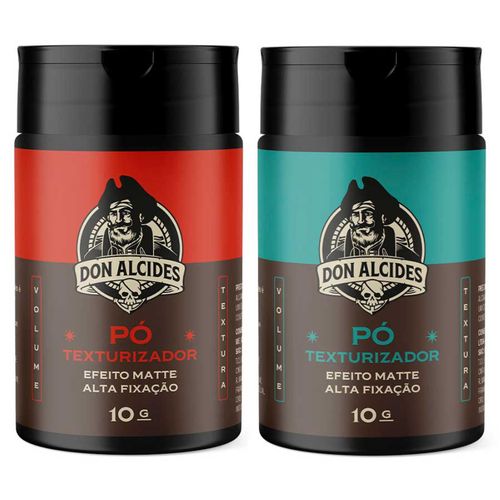 Kit Pomada em Pó Barba Negra + Calico Jack 10g Don Alcides Kit Pomada em Pó Barba Negra + Calico Jack 10g Don Alcides