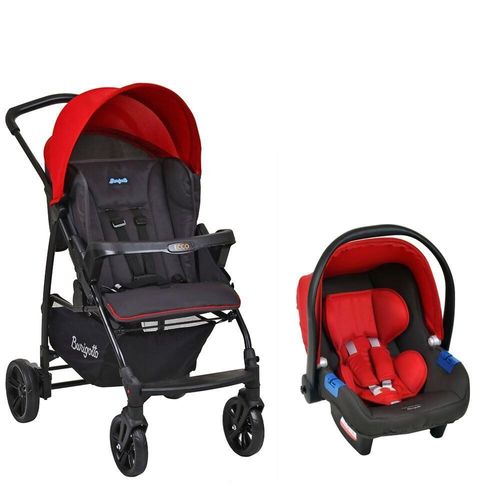 Travel System Ecco Burigotto Vermelho Travel System Ecco Burigotto Vermelho