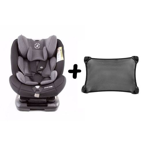 Cadeirinha de Carro Jasper Maxi-Cosi 0 a 36 kg Authentic Black + Protetor Solar Stretch