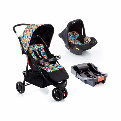 Travel System Delta Trio Pro Voyage - Colorê