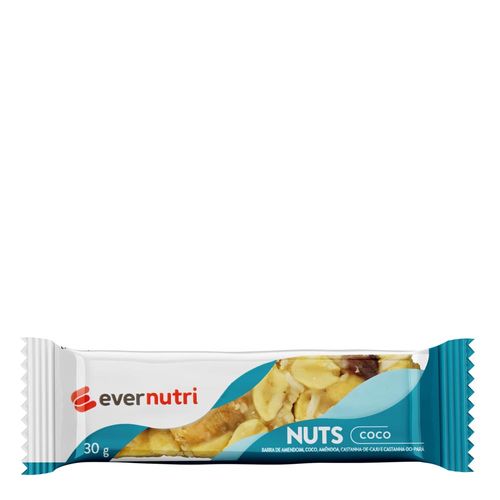 Kit Barra De Nuts Ever Nutri Coco 30g 12 Unidades