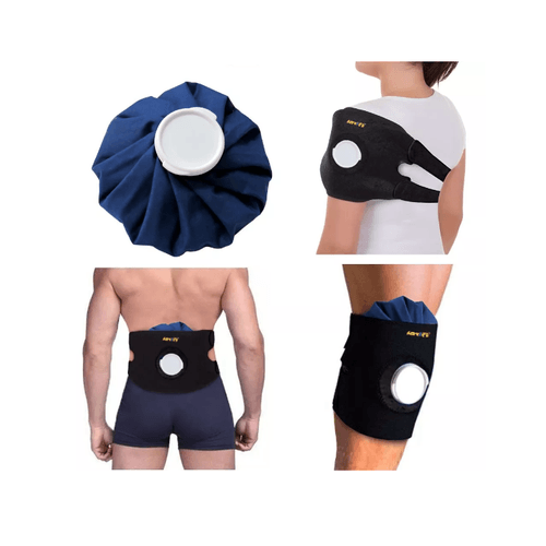 Cinta Para Bolsa De Gelo Universal em Neoprene Preto - Artipé Cinta Para Bolsa De Gelo Universal em Neoprene Preto - Artipé