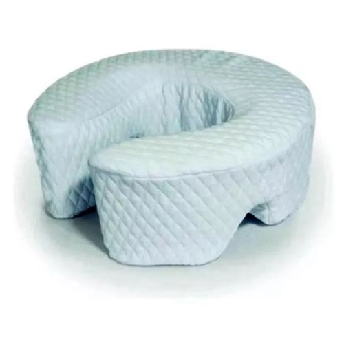 Almofada Facial Látex Estética Massagem Pós Cirúrgico Ocular Malha - Perfetto