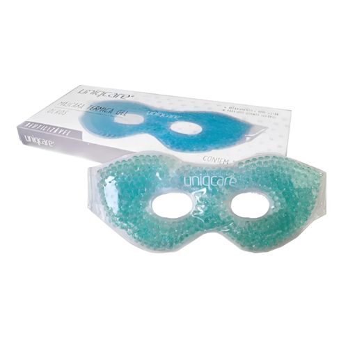 Máscara Térmica de Gel para Olhos Alívio da Dor, Enxaqueca, Sinusite, Pós operatório de Blefaroplastia - Uniqmed