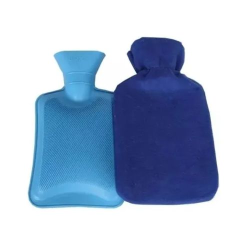 Bolsa para Agua Quente Uniqcare com Capa em Flanela - Uniqmed