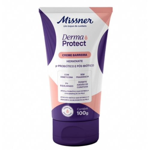 Creme Barreira Protetor da Pele Derma Protect 100g - Missner Creme Barreira Protetor da Pele Derma Protect 100g - Missner