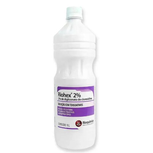 Clorexidina 2% Degermante com Tensoativos 1000mL RIOHEX - Rioquímica