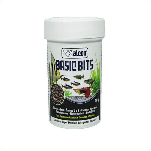 ALCON BASIC BITS 30G PARA PEIXES TROPICAIS