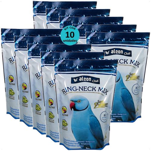 ALCON CLUB RING NECK MIX 550G KIT COM 10