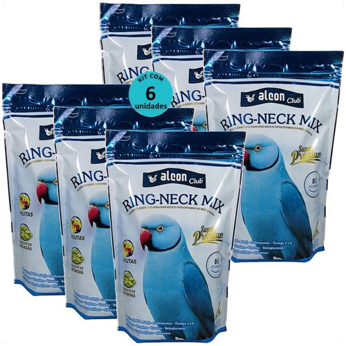 ALCON CLUB RING NECK MIX 550G KIT COM 6