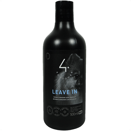 LEAVE IN 500ML 4 GROOMER PROFISSIONAL IBASA PARA CÃES E GATOS