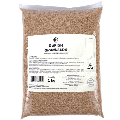 Ração Alcon Dufish Ornamentais Granulado 1kg