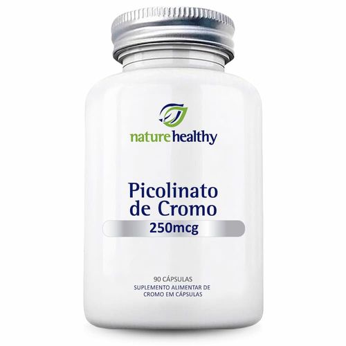 PICOLINATO DE CROMO 250MCG c/ 90 NATURE HEALTHY PICOLINATO DE CROMO 250MCG c/ 90 NATURE HEALTHY