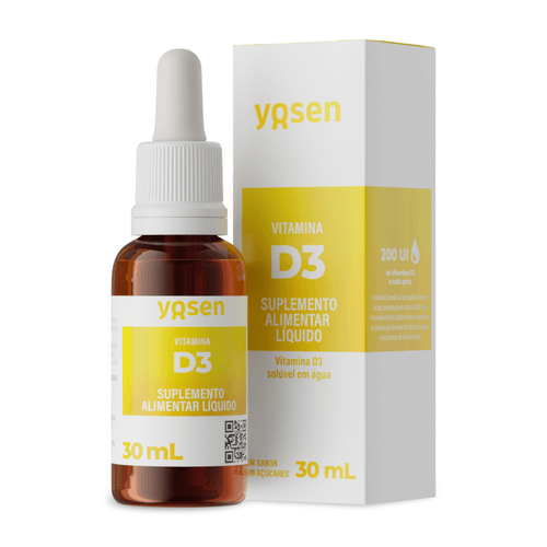 Vitamina D3 Ydrosolv 30ml Yosen Vitamina D3 Ydrosolv 30ml Yosen