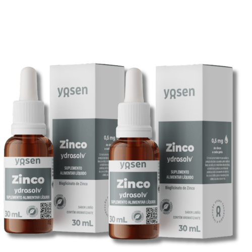KIT 2 Zinco Ydrosolv 30ml Yosen KIT 2 Zinco Ydrosolv 30ml Yosen