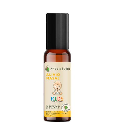 Blend Kids óleo Alívio nasal Roll- on 10 ml - Fórmula Exclusiva Blend Kids óleo Alívio nasal Roll- on 10 ml - Fórmula Exclusiva