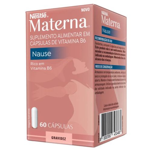 Materna Nause Suplemento Alimentar 60cps