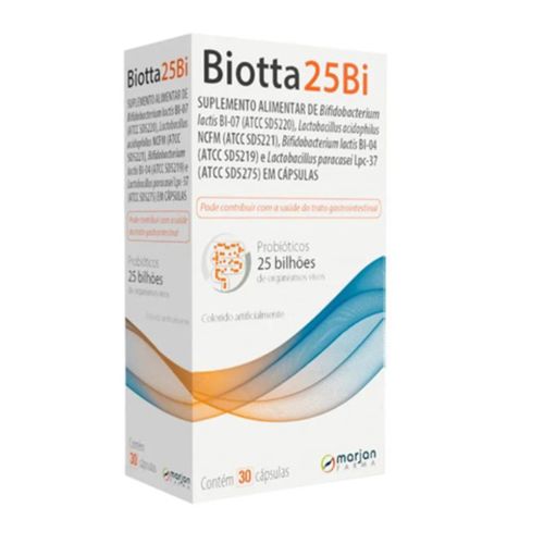 Biotta 25Bi Suplemento Alimentar Marjan 30cps