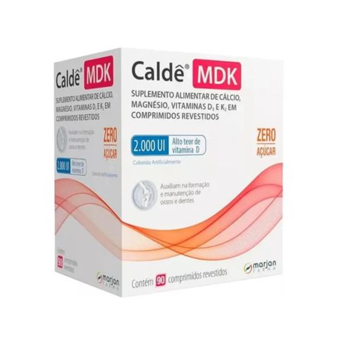 Caldê MDK 2.000UI Suplemento Alimentar Marjan 90cpr