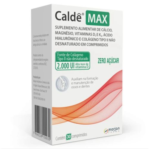Caldê Max 2.000UI Suplemento Alimentar Marjan 30cpr
