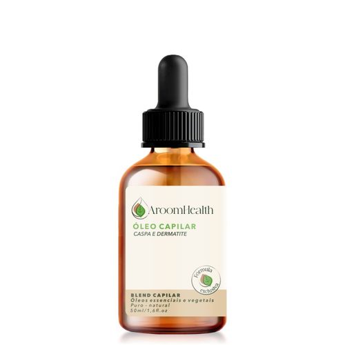 Blend de óleos Capilares para Caspa e Dermatite - 50 ML Fórmula Exclusiva