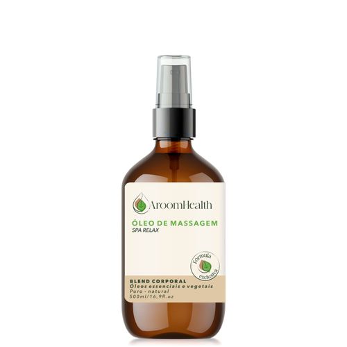 Blend de óleos para massagem Relax - 500 ml Fórmula Exclusiva