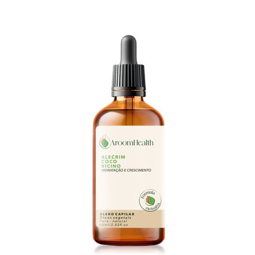 Blend de óleos capilares hidratação e crescimento - 60ml Fórmula Exclusiva