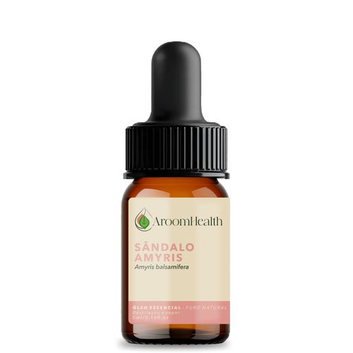 Óleo essencial  puro natural  de Sândalo Amyris – 5 ml