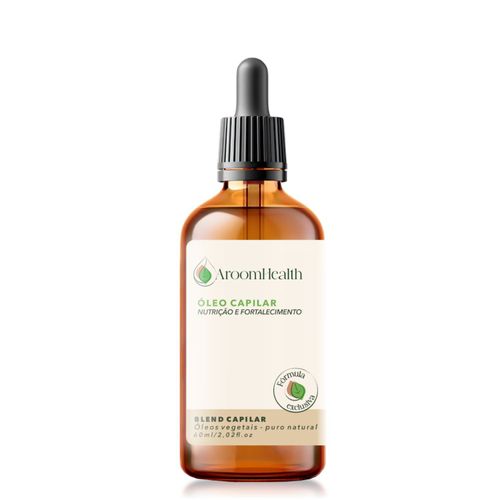 Blend de óleos capilares Nutrição e Fortalecimento – 60ml Fórmula Exclusiva