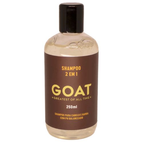 Shampoo 2 em 1 GOAT - Cabelo e Barba Ph Balanceado 250mL Caballeros Shampoo 2 em 1 GOAT - Cabelo e Barba Ph Balanceado 250mL Caballeros