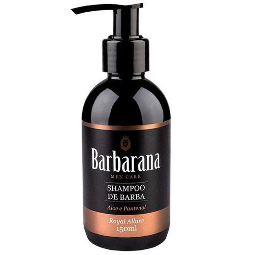 Shampoo de Barba Royal Allure Amadeirado Especiado 150mL Barbarana