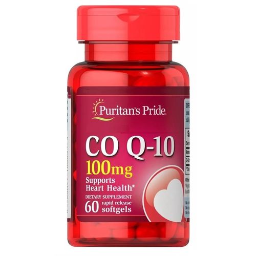 COQ10 100 MG 60 SOFTGELS PURITANS PRIDE