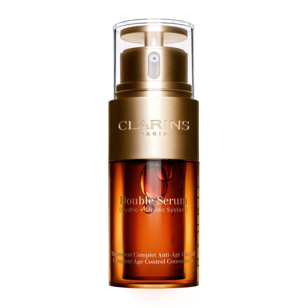 Clarins Double Serum - Serum Anti-Idade 30ml - Drogarias Pacheco
