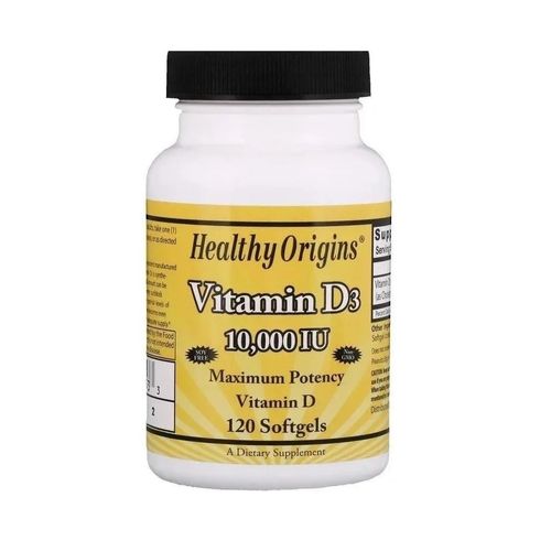 VITAMINA D3 10.000 IU 120 SOFTGELS HEALTHY ORIGINS VITAMINA D3 10.000 IU 120 SOFTGELS HEALTHY ORIGINS