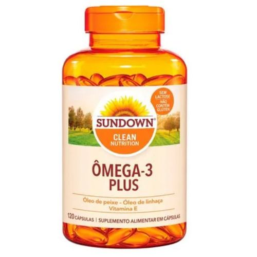 Ômega 3 Plus Suplemento Alimentar Sundown 120cps