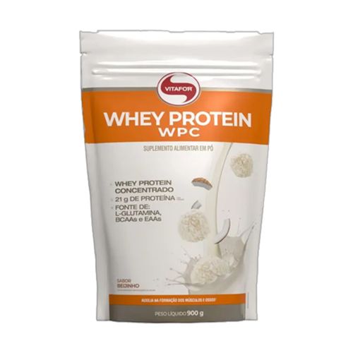 Whey Protein WPC Beijinho Vitafor 900g Whey Protein WPC Beijinho Vitafor 900g