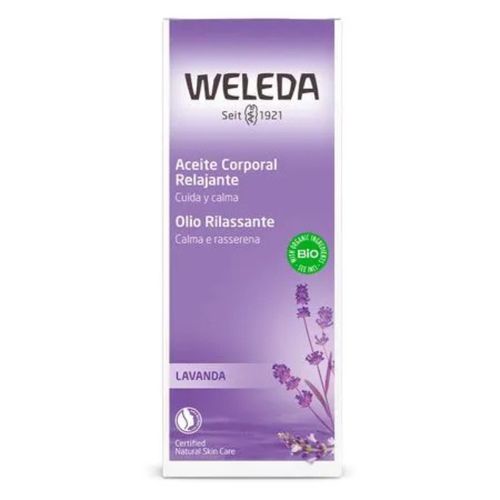 Óleo Corporal Relaxante Lavanda Weleda - 100ml Óleo Corporal Relaxante Lavanda Weleda - 100ml