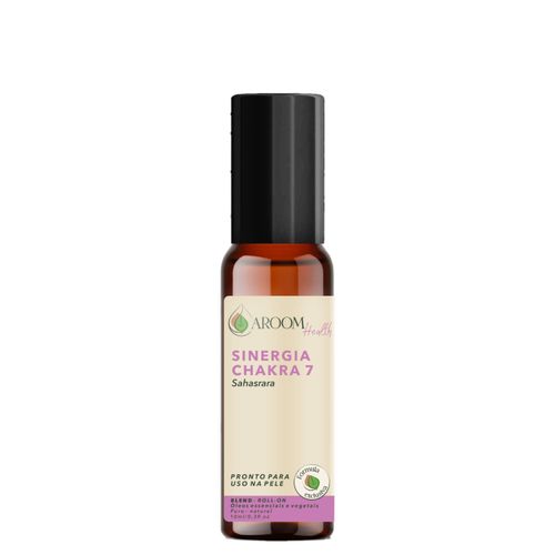 Sinergia Chakra 7 Sahasrara roll- on 10ml- Fórmula exclusiva