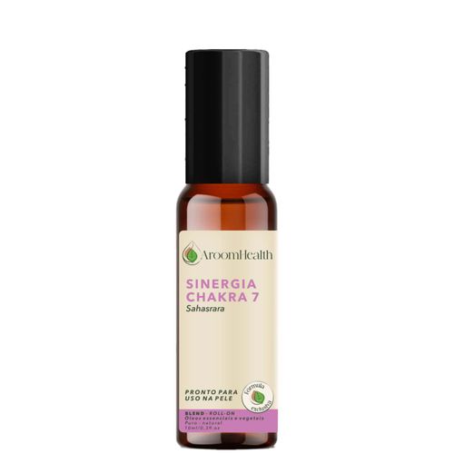 Sinergia Chakra 7 Sahasrara Roll- on 10ml- Fórmula Exclusiva