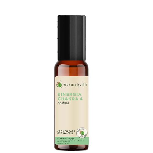 Sinergia Chakra 4 Anahata Roll- on 10ml- Fórmula Exclusiva