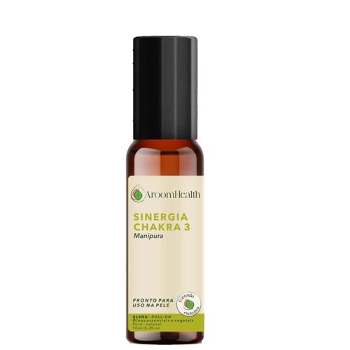 Sinergia Chakra 3 Manipura Roll- on 10ml- Fórmula Exclusiva