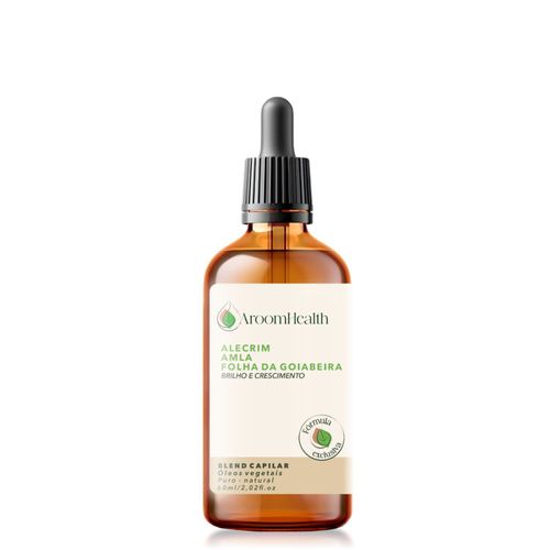 Blend de óleos Capilares Brilho e Crescimento - 60 ml Fórmula Exclusiva