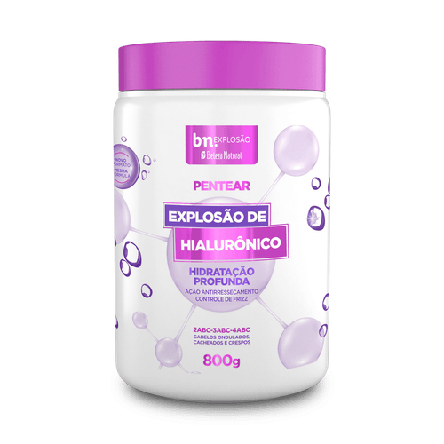 Creme De Pentear Explosão De Hialurônico 800G | Bn.cachos