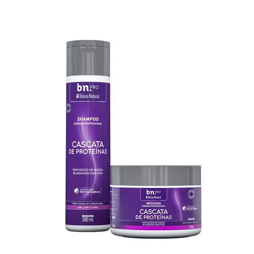 Kit Duo Cascata de Proteínas PRO (2 itens) | BN Cachos Kit Duo Cascata de Proteínas PRO (2 itens)