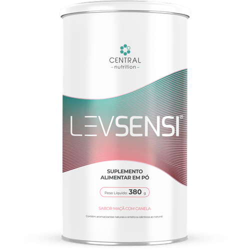 LEVSENSI® - 380g - Sabor Maçã com Canela