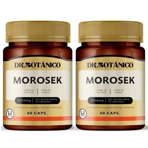 KIT 02 MOROSEK 2000MG 60CAPS DR. BOTANICO