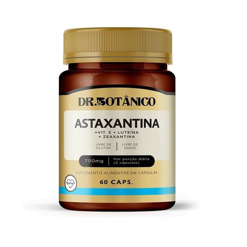 ASTAXANTINA (VIT. E + LUTEINA + ZEAXANTINA) 700MG 60 CAPS DR. BOTANICO ASTAXANTINA (VIT. E + LUTEINA + ZEAXANTINA) 700MG 60 CAPS DR. BOTANICO