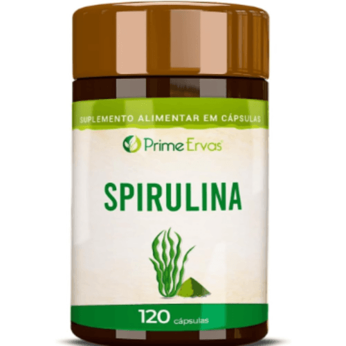 SPIRULINA 500MG 120CPS PRIME ERVAS SPIRULINA 500MG 120CPS PRIME ERVAS